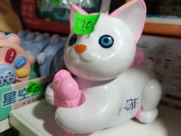Кот музыкальный на батарейках